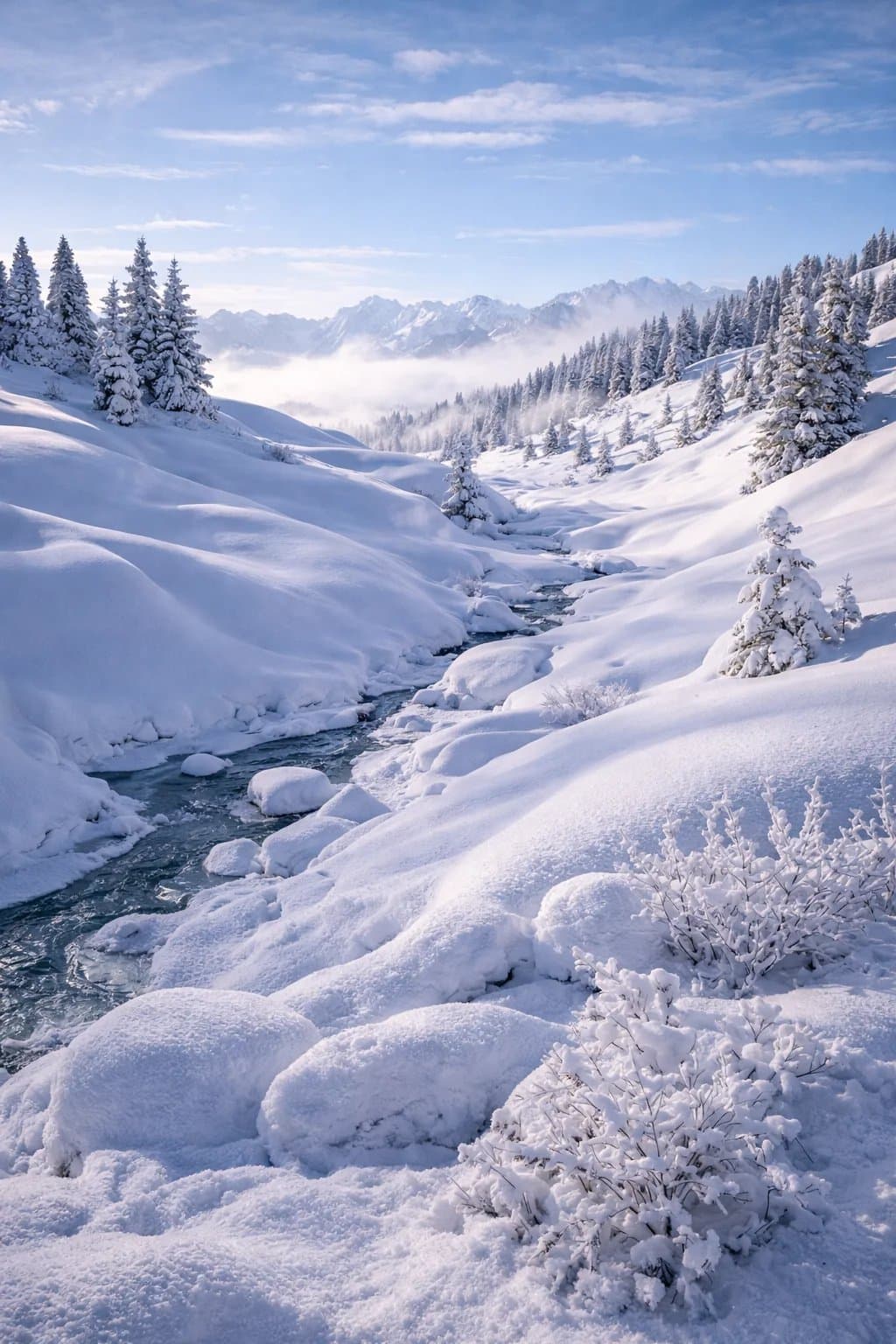 Schafherde auf einer Hochalm im Tian-Shan-Gebirge, Kirgisistan